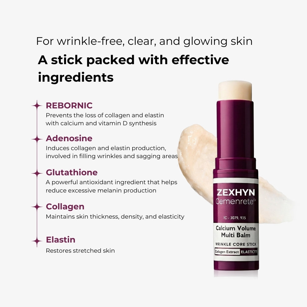 Zexhyn Calcium Wrinkle Repair Balm